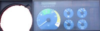 Actros 1831 A 003 446 07 21 A003 instrument cluster