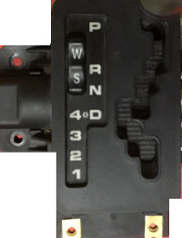 W163 ML gear shifter A1402770298 A1402670637 P2212